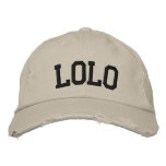Lolo Embroidered Hat embroidered hats