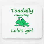 lolo's girl mousepads
