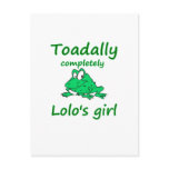 lolo's girl postcards
