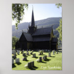 Lom Stavkirke posters