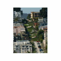 Lombard Street In San Francisco Americas Crookedes Cut Outs
