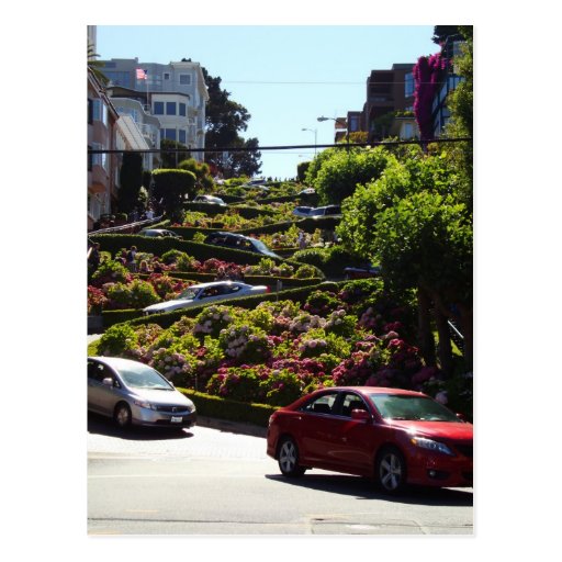 Lombard Street Post Card