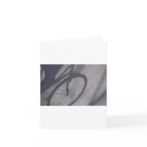 L'ombre de la bicyclette Card
