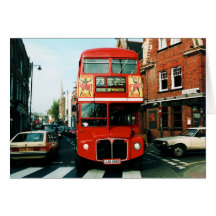 London # 73 Double-decker Bus Cards