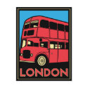 London Art Deco Poster postcards