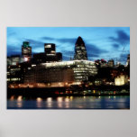 London at night posters