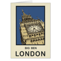 London Big Ben Greeting Card