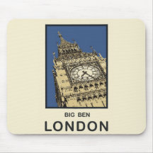 London Big Ben Mouse Pad