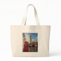 London Big Ben Phone box (by St.K) Tote Bag