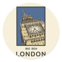 London Big Ben Sticker