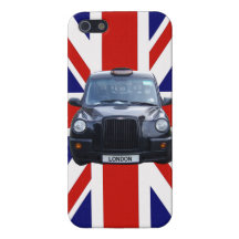 London Black Taxi Cab iPhone 5 Cases