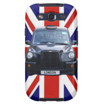 London Black Taxi Cab Samsung Galaxy S3 Covers