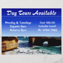London Bridge Personalised Flyer