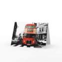 London Bus Greeting Card