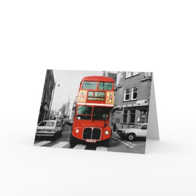 London Bus Greeting Card by LondonBus