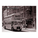 london bus postcard