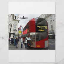 London bus (St.K) Personalized Flyer