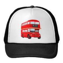 London Bus Trucker Hat