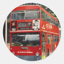 London Buses Daimler rests between duties at Eusto Sticker