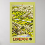 London by GWR (border) Posters