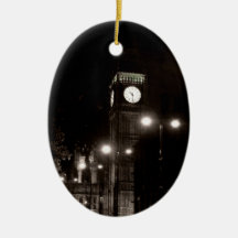 London by Night Christmas Ornament