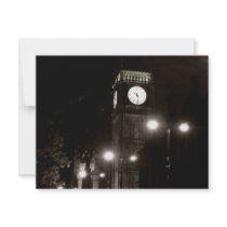 London by Night Custom Invites
