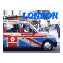 London Cab Post Cards