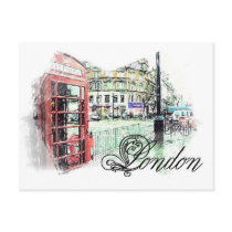 London Coloured Sketch