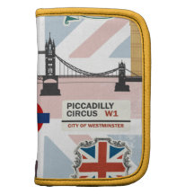 London England Folio Planner