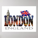 London England posters