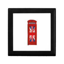 London England telephone box Trinket Box
