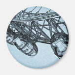 London Eye art Refrigerator Magnets