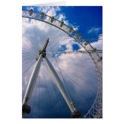 london eye greeting card by cardart