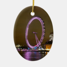 London Eye Christmas Ornament