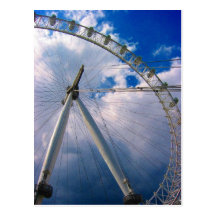 london eye postcard