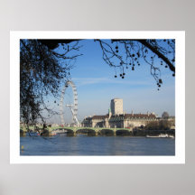 London Eye Poster