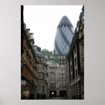 London Financial District Posters