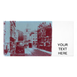 London Fleet Street Custom Photo Card
