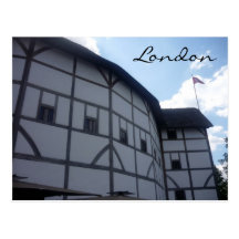 london globe theatre post cards