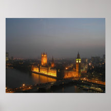 London House of Parlement Poster