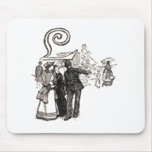 London In The Season Mouse Pad