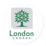 London, Ontario flag stickers