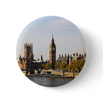 London Panorama Pinback Button
