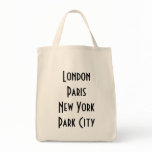 London Paris New York Park City bags