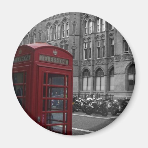 London Phone Booth Magnet
