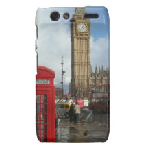 London Phone box & Big Ben (St.K) Motorola Droid RAZR Covers