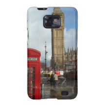 London Phone box & Big Ben (St.K) Galaxy S2 Covers