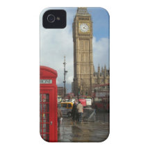 London Phone box & Big Ben (St.K) iPhone 4 Cases