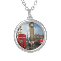 London Phone box & Big Ben (St.K) Jewelry