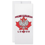 London Polish Canadian Leaf rack cards